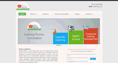 Desktop Screenshot of academics.relgo.com
